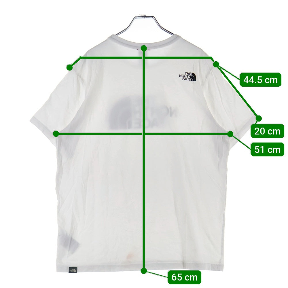 THE NORTH FACE(ザノースフェイス) フロントロゴ 半袖Tシャツ ホワイト 2TX3
