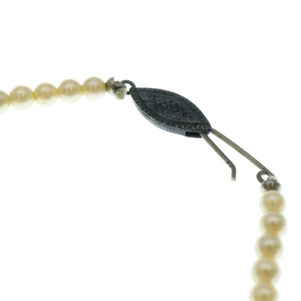 NO BRAND(ノーブランド) パールネックレス SILVER 3.5～7.5mmm 14.3