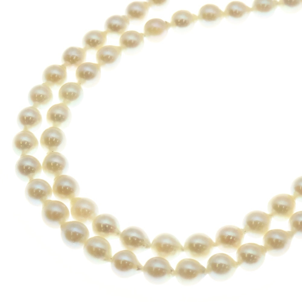 NO BRAND(ノーブランド) パールネックレス 925 6.5～6.8mm 51.1g