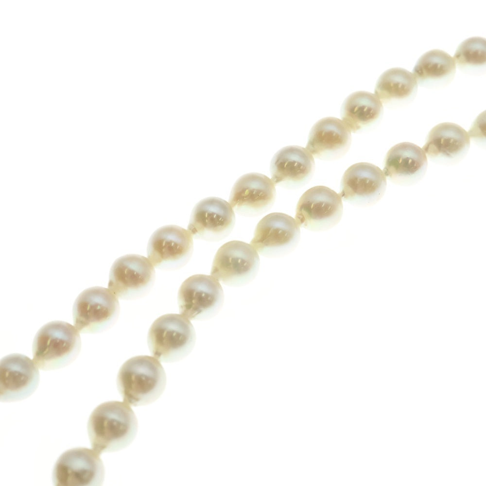 NO BRAND(ノーブランド) パールネックレス 925 6.5～6.8mm 51.1g