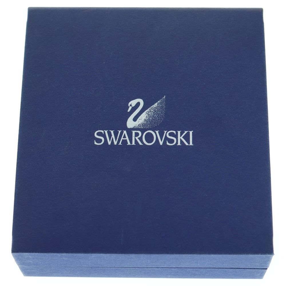 SWAROVSKI(スワロフスキー) ラウンドモチーフ ラインストーン パヴェクリスタル チェーンネックレス シルバー レディース