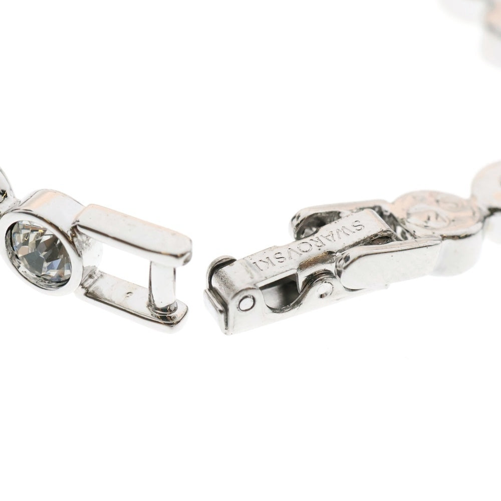 SWAROVSKI(スワロフスキー) ラインストーン クリスタル ブレスレット シルバー レディース