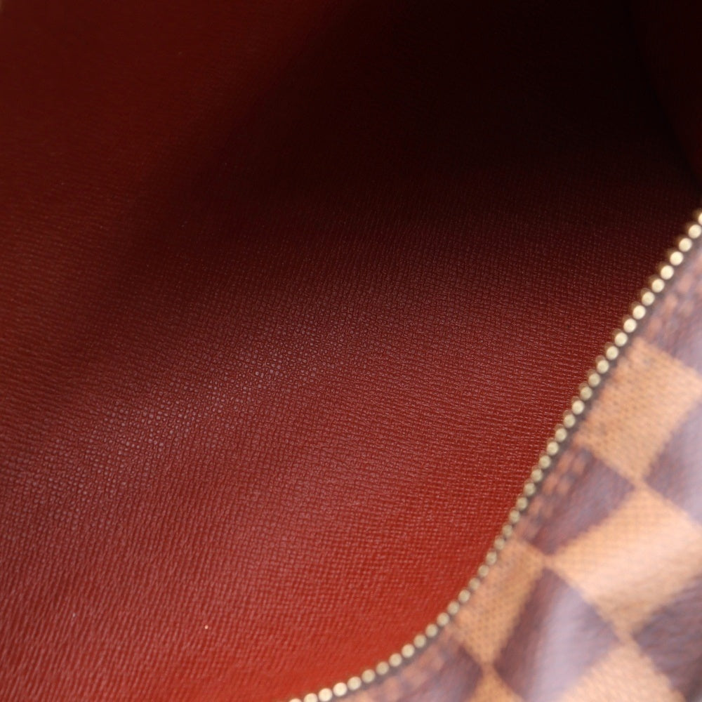 LOUIS VUITTON(ルイヴィトン) ダミエ パピヨンPM ハンドバッグ ミニバッグ ブラウン ゴールド金具 レザー×PVC N51304
