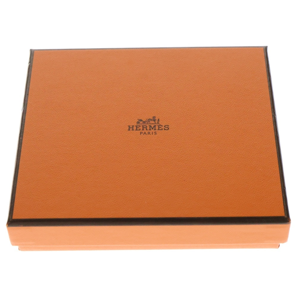 HERMES(エルメス) アザップ シルクイン コンパクト ライム エバーカラー シルバー金具 B刻印 財布