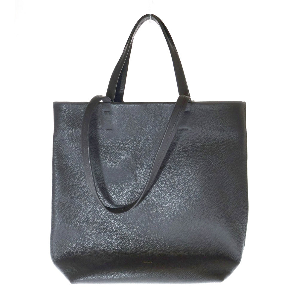 CUYANA(クヤナ) レザー 2WAY ハンド ショルダー トートバッグ ブラウン