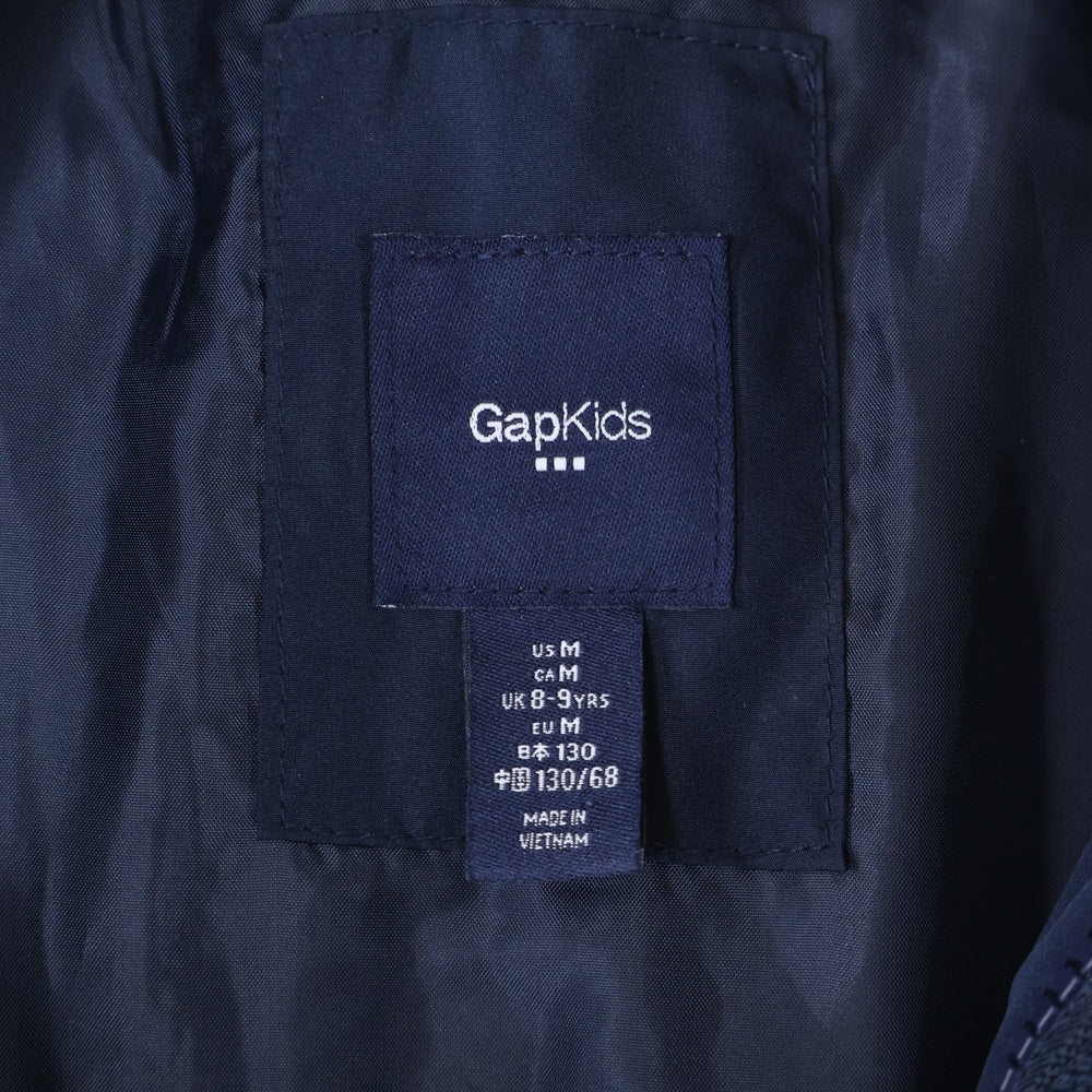 NO BRAND(ノーブランド) ギャップ ジップベスト ネイビー キッズ