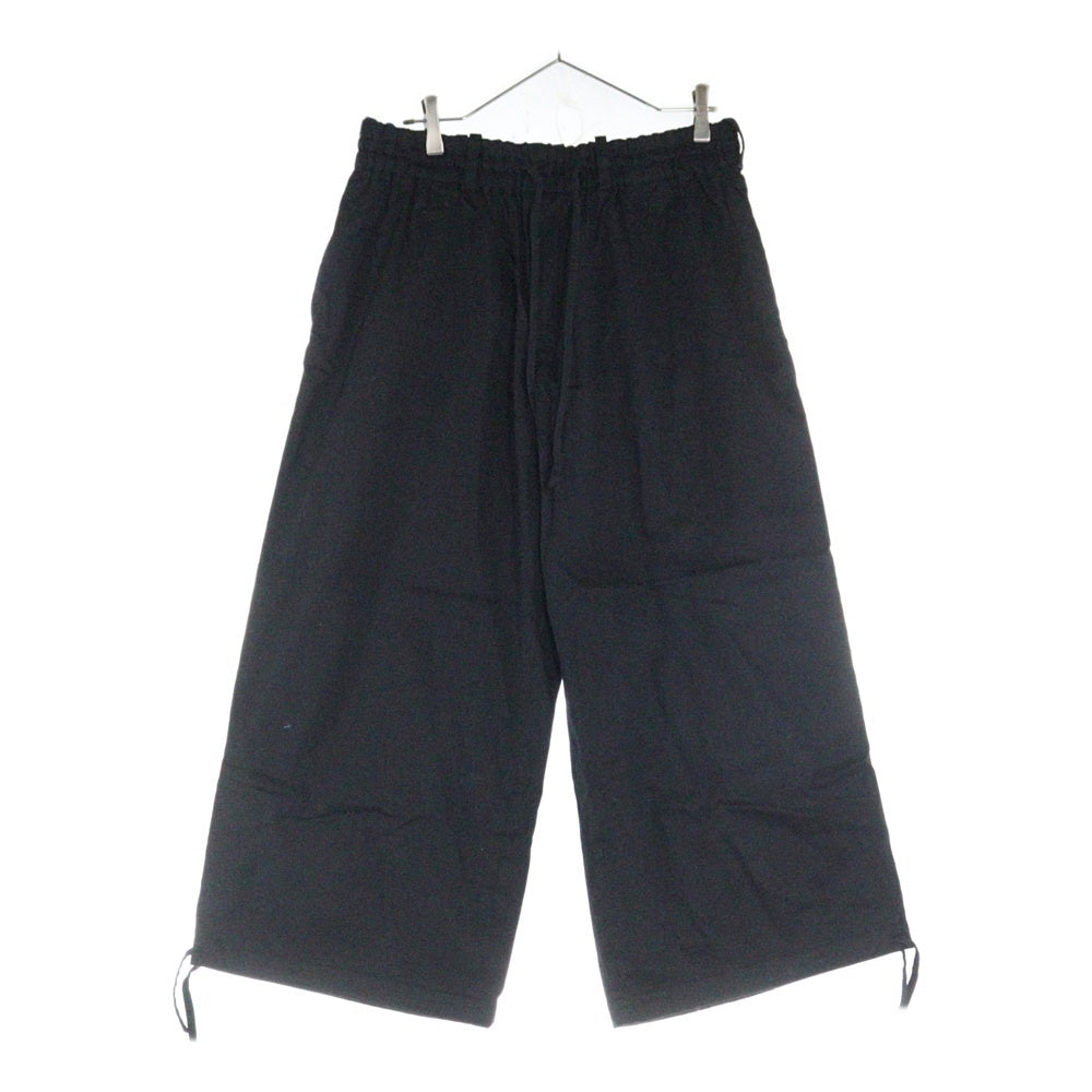s'yte(サイト) 18AW コットンツイル バルーンパンツ ワイドワンツ UV-P30-076 ブラック