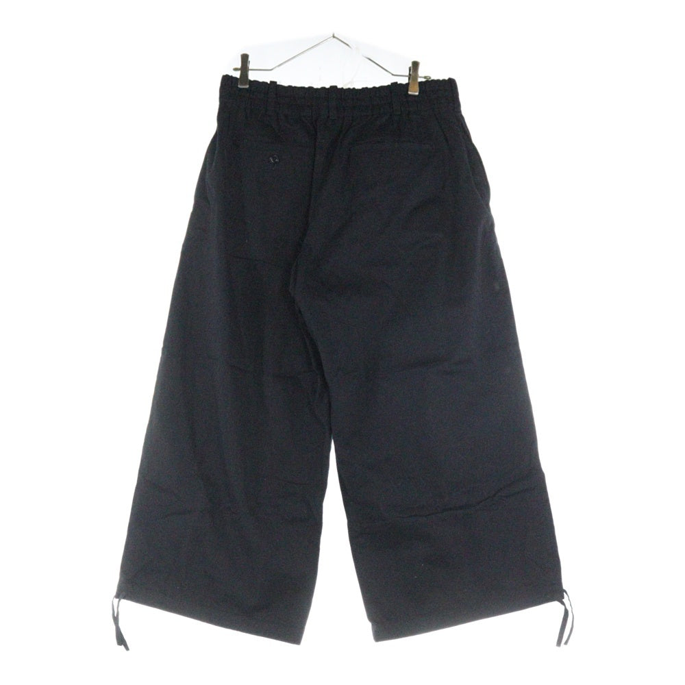 s'yte(サイト) 18AW コットンツイル バルーンパンツ ワイドワンツ UV-P30-076 ブラック