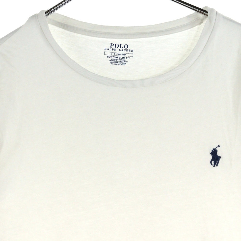 POLO RALPH LAUREN(ポロラルフローレン) ポニー刺繍 半袖Tシャツ ホワイト