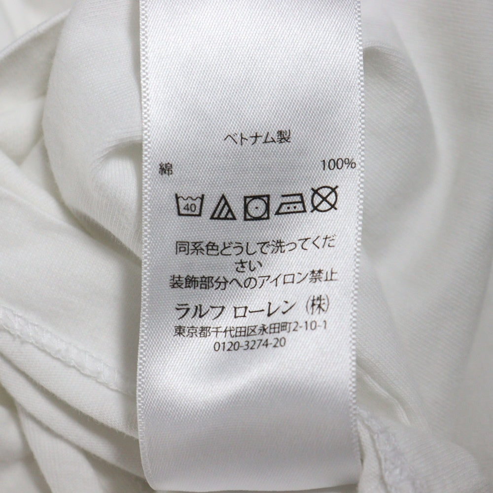 POLO RALPH LAUREN(ポロラルフローレン) ポニー刺繍 半袖Tシャツ ホワイト
