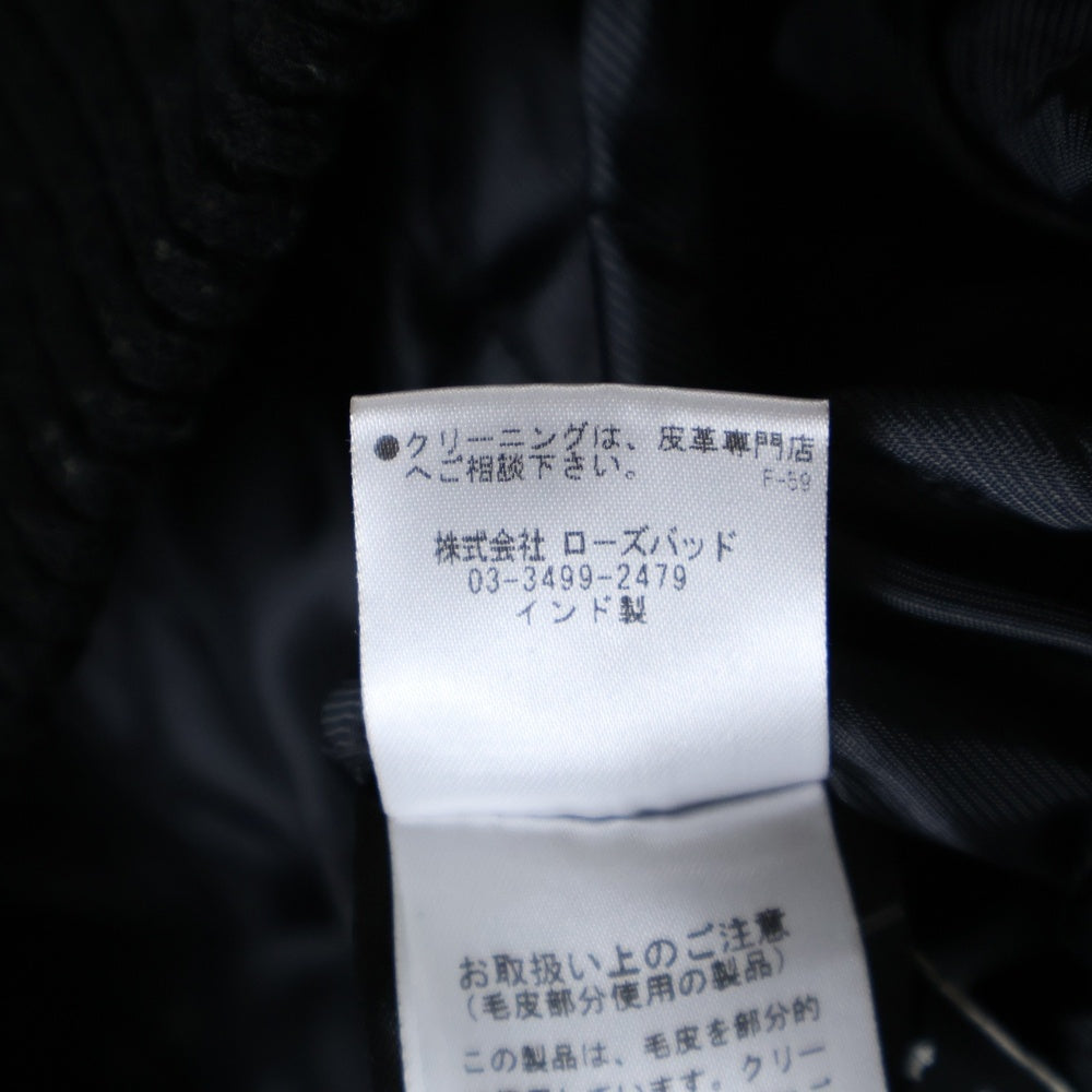 goosecraft(グースクラフト) goosecraft Bomber102 レザージャケット ブラック