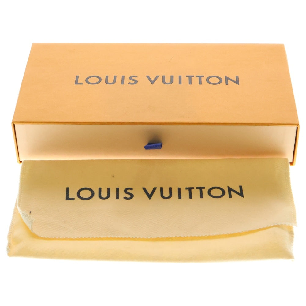 LOUIS VUITTON(ルイヴィトン) エピ ジッピーウォレット ロングウォレット カードケース 長財布 インディゴブルー シルバー金具 レザー M61873