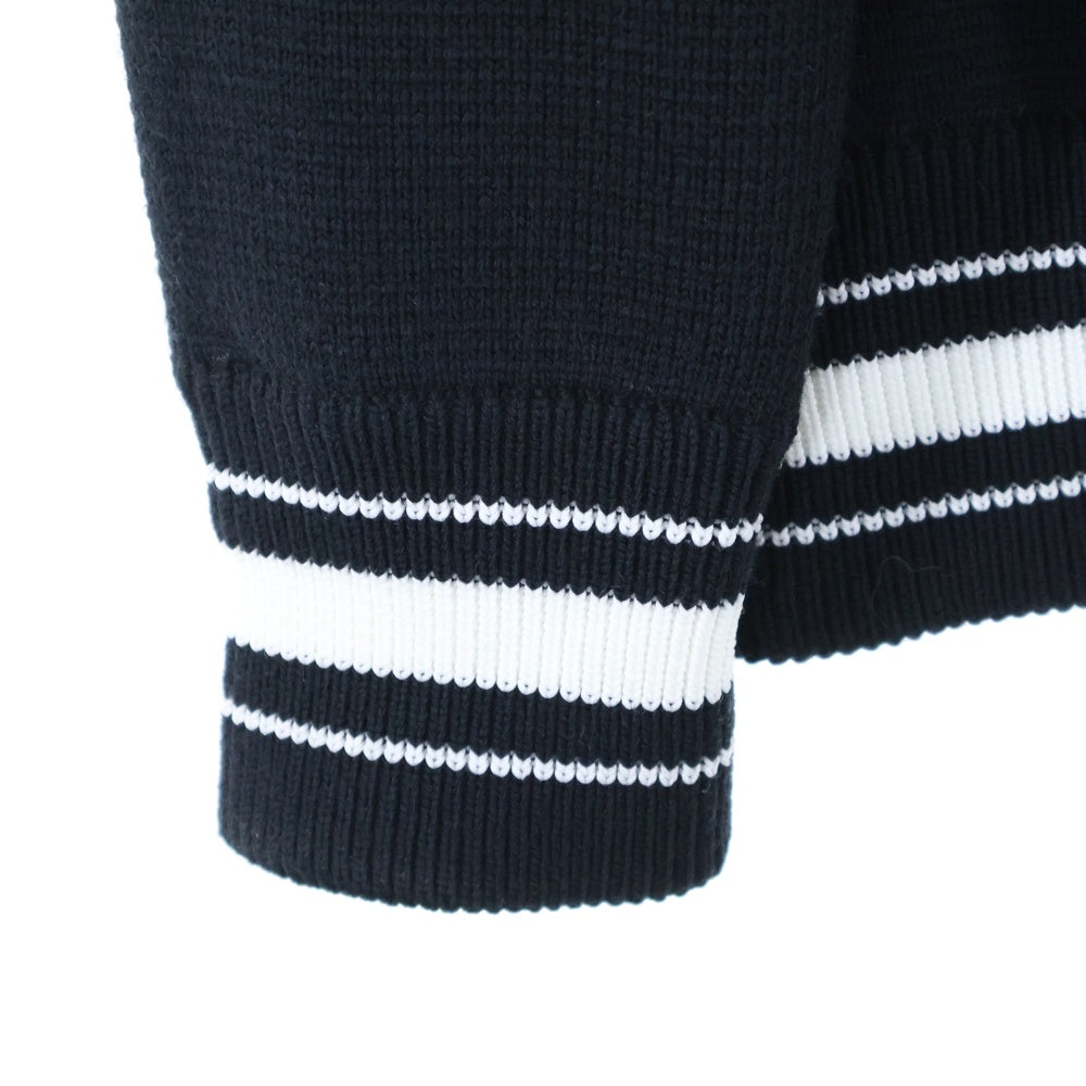 GIVENCHY(ジバンシィ) 18AW エンブロイダリーバックロゴ刺繍 ボンバージャケット BM006H4Y1L ブラック