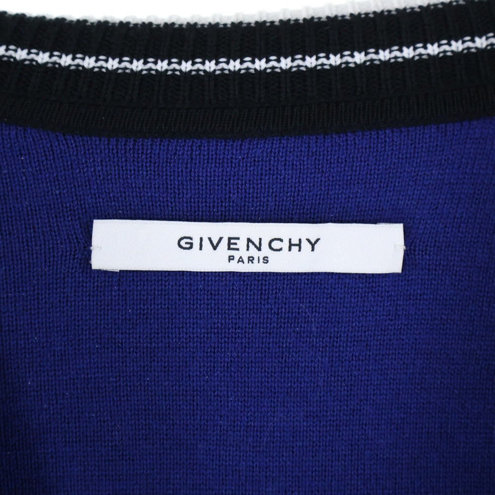 GIVENCHY(ジバンシィ) 18AW エンブロイダリーバックロゴ刺繍 ボンバージャケット BM006H4Y1L ブラック
