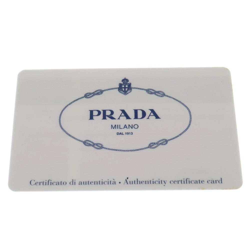 PRADA(プラダ) サフィアーノ 二つ折り長財布 ロングウォレット カードケース レザー ブラック ゴールド金具 1M1132