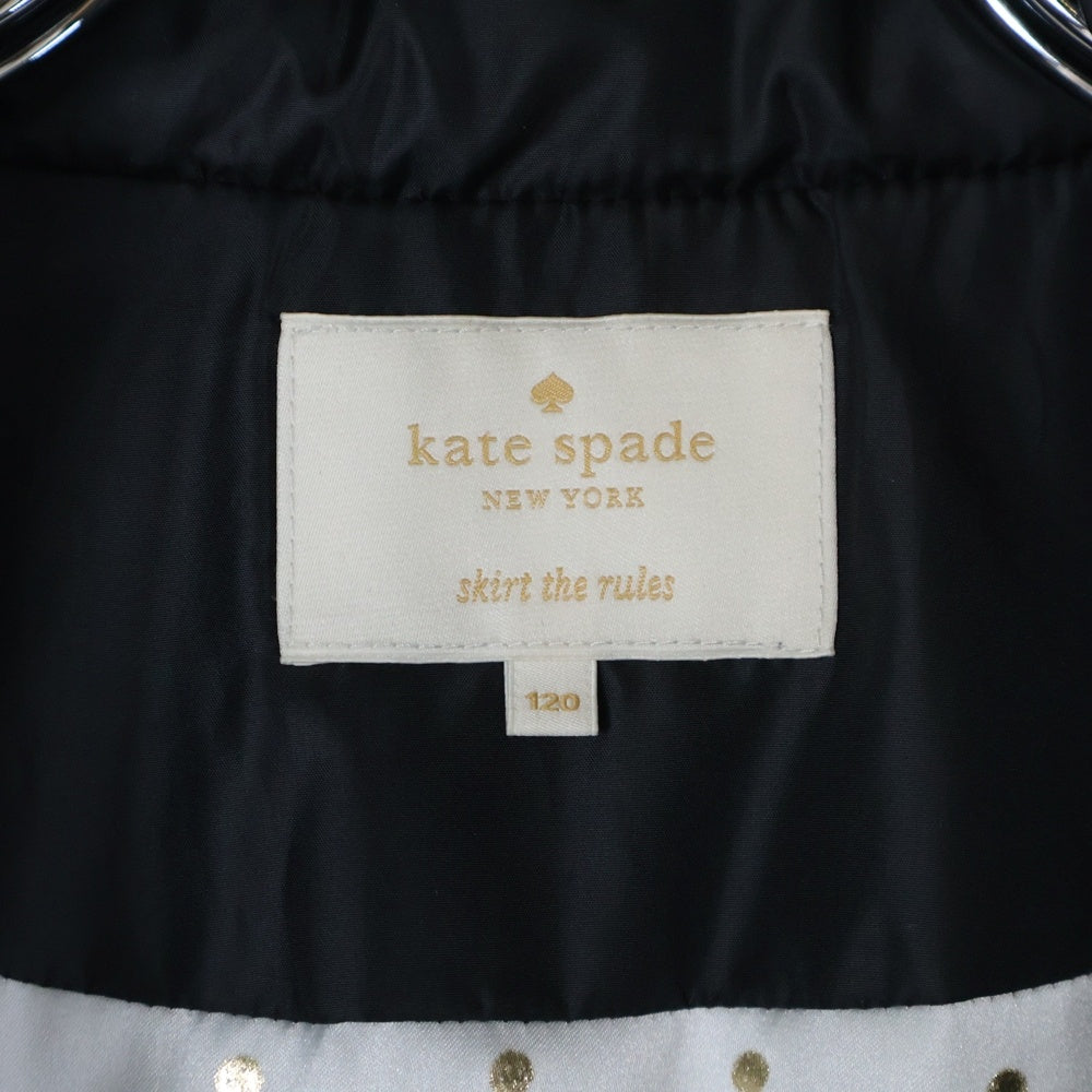 Kate Spade(ケイトスペード) ボリュームネック 中綿ジャケット ブラック キッズ