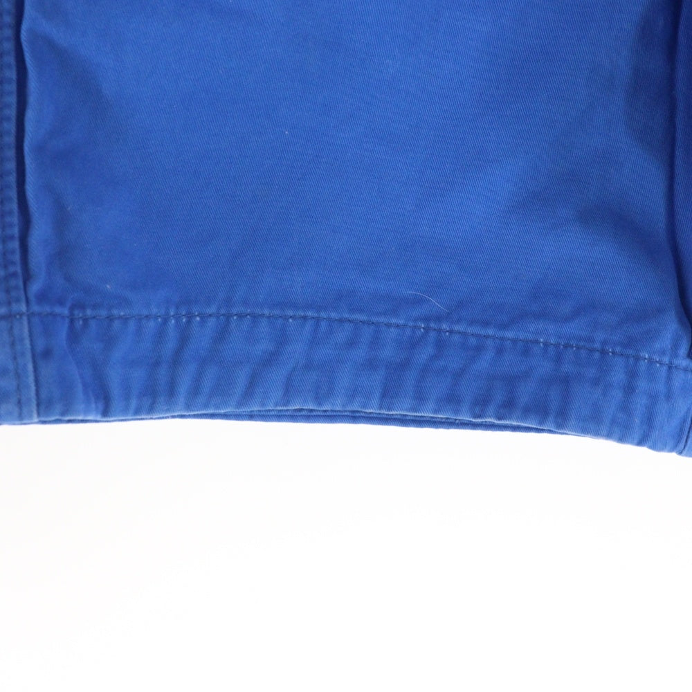 NO BRAND(ノーブランド) ボタンフライショートパンツ ショーツ ハーフパンツ ブルー