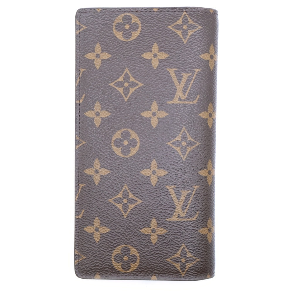 LOUIS VUITTON(ルイヴィトン) モノグラム ポルトフォイユブラザ ロングウォレット カードーケース 長財布 ブラウン ゴールド金具 PVC M66540