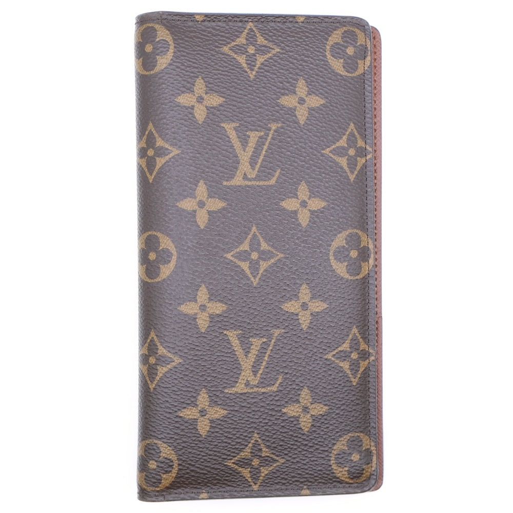 LOUIS VUITTON(ルイヴィトン) モノグラム ポルトフォイユブラザ ロングウォレット カードーケース 長財布 ブラウン ゴールド金具 PVC M66540