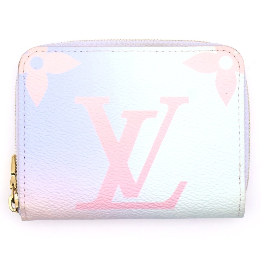 LOUIS VUITTON(ルイヴィトン) スプリング インザシティ ジッピーコインパース サンライズパステル ウォレット 財布 コインケース ピンク ゴールド金具 PVC M81388