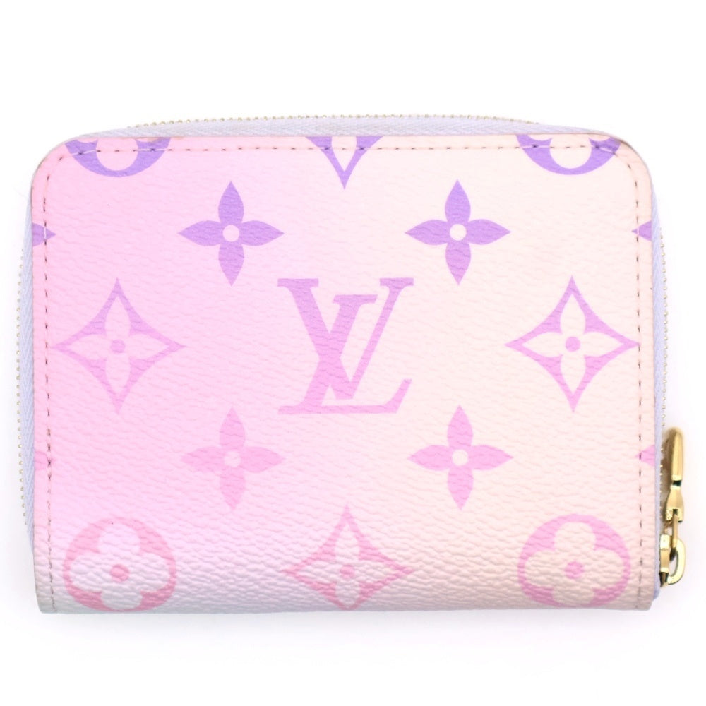 LOUIS VUITTON(ルイヴィトン) スプリング インザシティ ジッピーコインパース サンライズパステル ウォレット 財布 コインケース ピンク ゴールド金具 PVC M81388