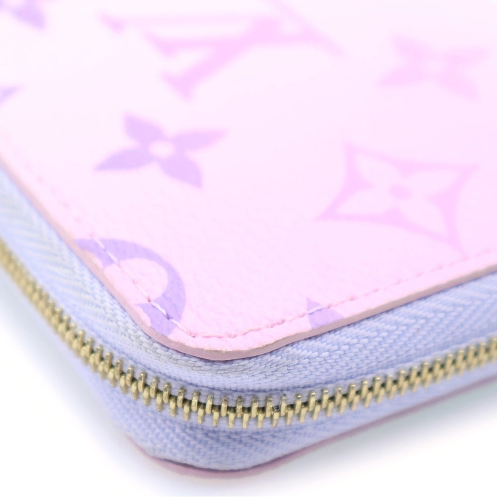 LOUIS VUITTON(ルイヴィトン) スプリング インザシティ ジッピーコインパース サンライズパステル ウォレット 財布 コインケース ピンク ゴールド金具 PVC M81388
