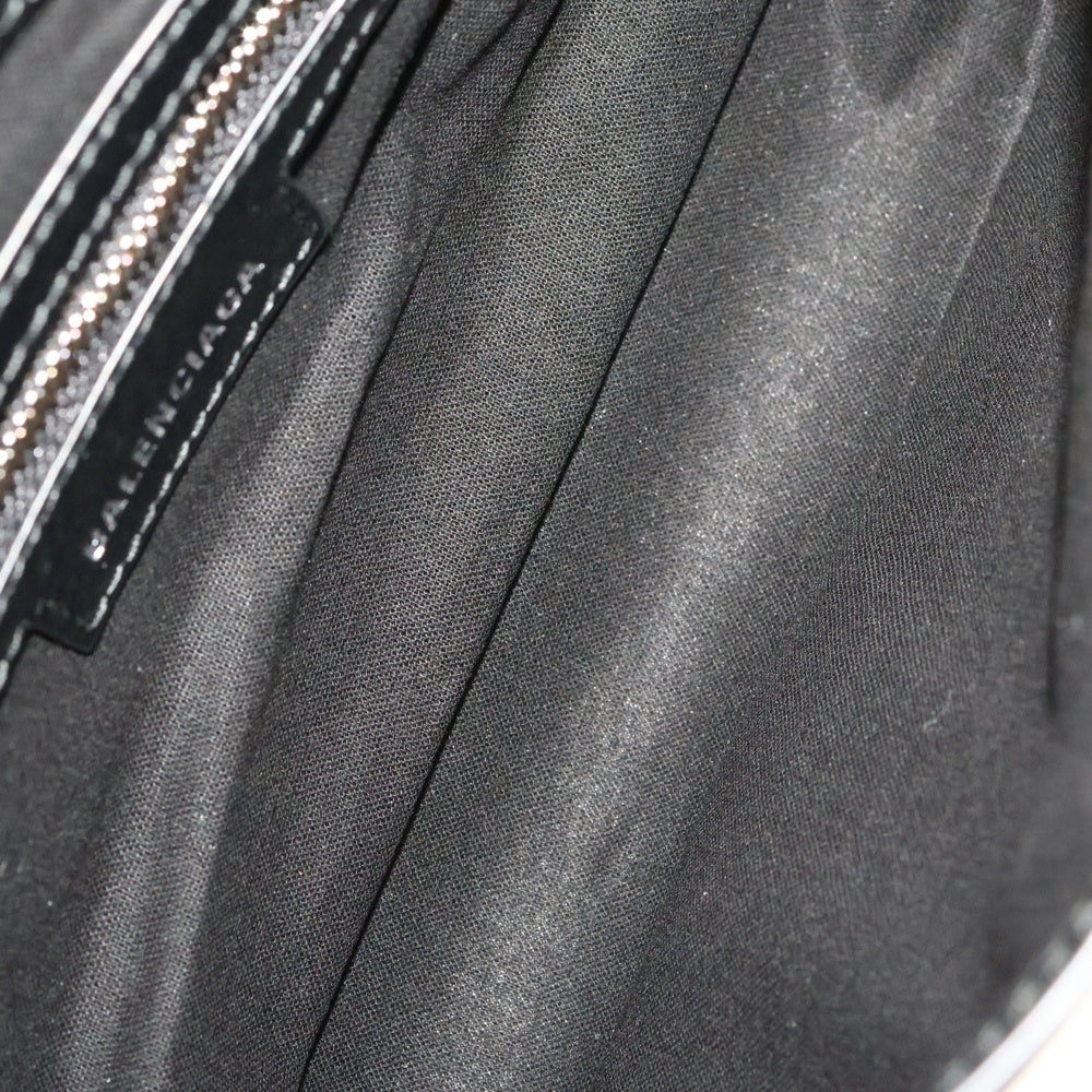 BALENCIAGA(バレンシアガ) LE CAGOLE XS ルカゴール スタッズ レザー ショルダーバッグ ブラック 719082