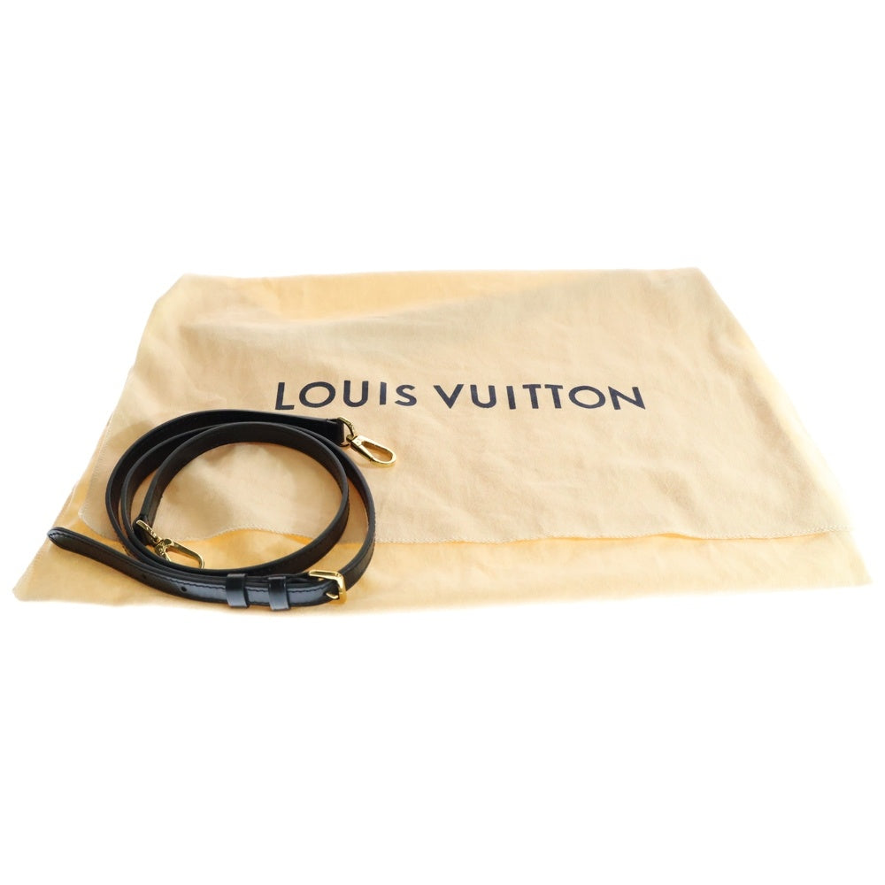 LOUIS VUITTON(ルイヴィトン) カンヌ モノグラムリバース PVC レザー 2WAY ハンド ショルダー バニティバッグ ゴールド金具 ブラウン/ブラック M43986