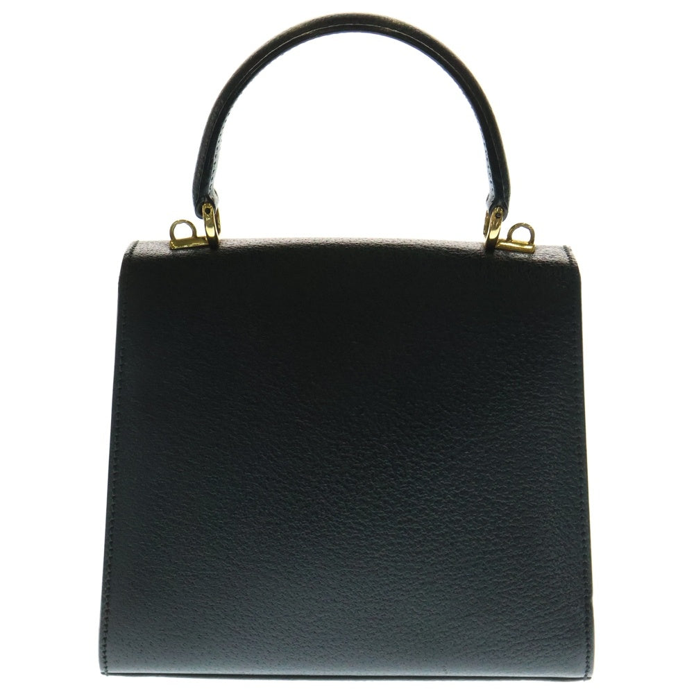 GUCCI(グッチ) レディロック 2WAYハンドバッグ ショルダーバッグ ブラック ゴールド金具 レザー 000 926 0211