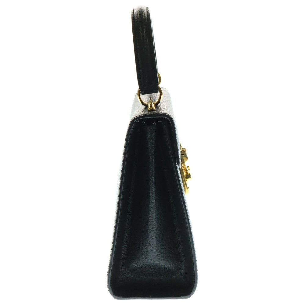 GUCCI(グッチ) レディロック 2WAYハンドバッグ ショルダーバッグ ブラック ゴールド金具 レザー 000 926 0211