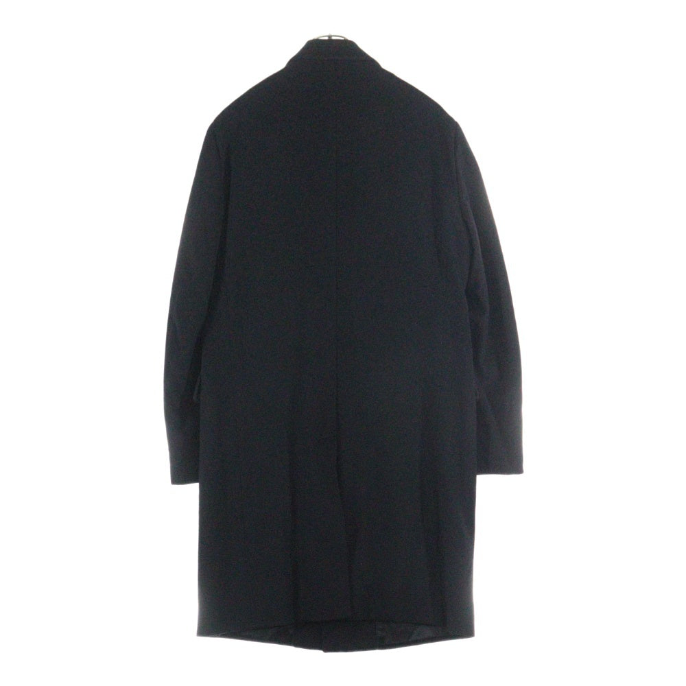 Ermenegildo Zegna(エルメネジルドゼニア) カシミヤ ハンドステッチ 3B チェスター ロング オーバーコート ブラック 499502