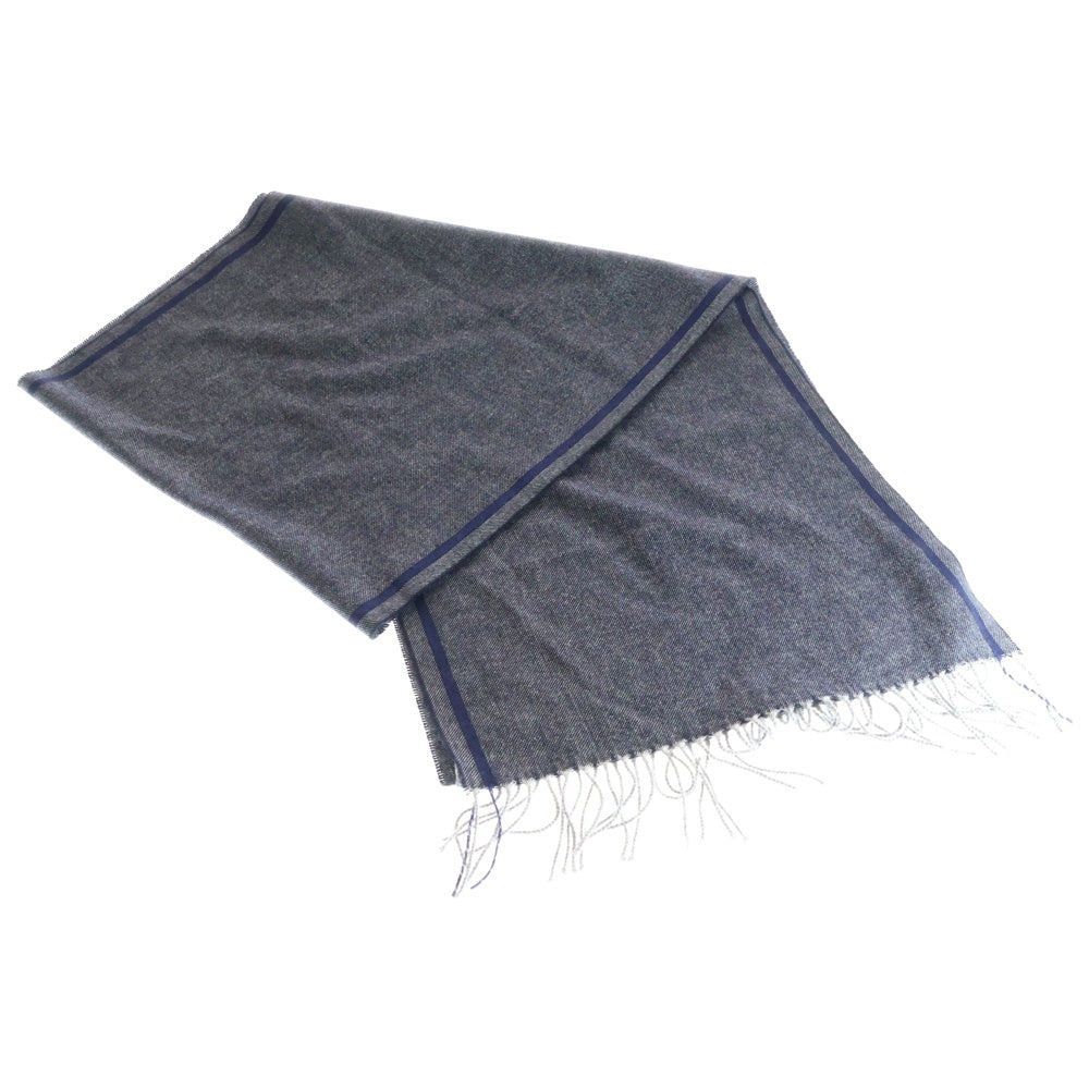 Ermenegildo Zegna(エルメネジルドゼニア) マフラー ネイビー