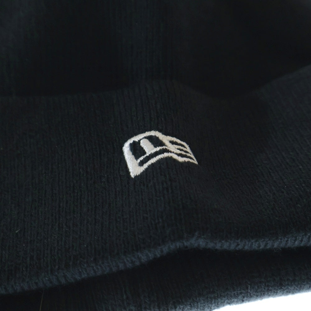 NEW ERA(ニューエラ) ロゴ ニット帽 ビーニー ブラック