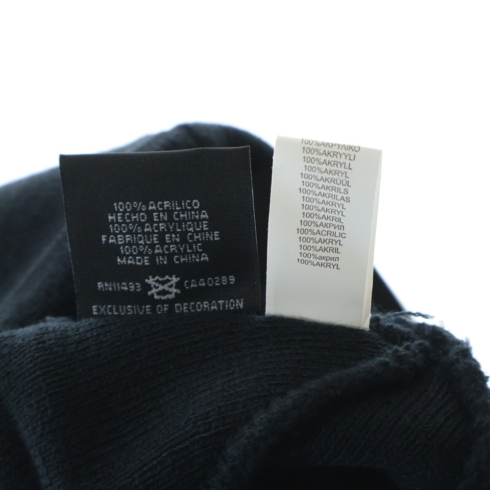 NEW ERA(ニューエラ) ロゴ ニット帽 ビーニー ブラック