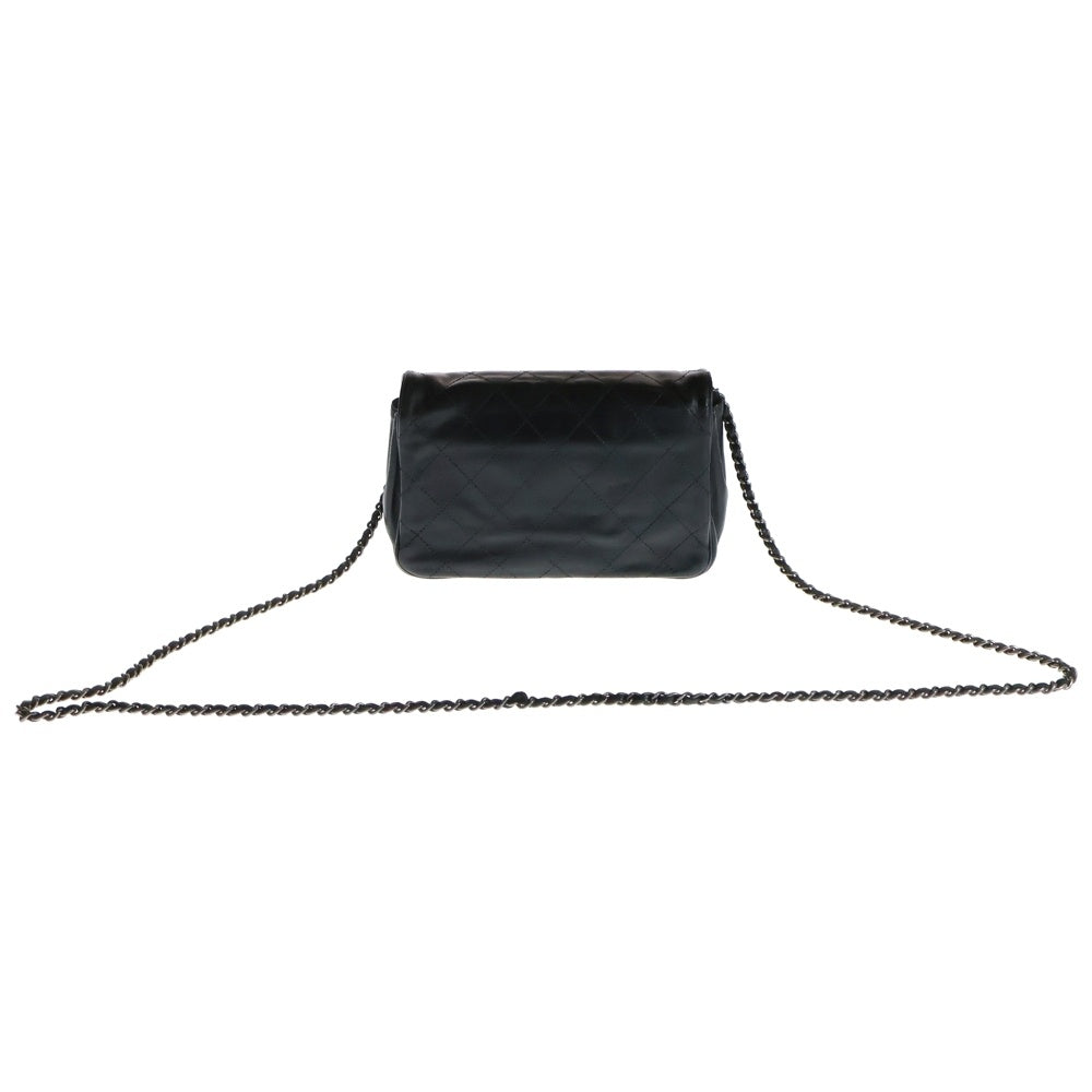 CHANEL(シャネル) マトラッセ チェーンショルダーバッグ ブラック シルバー金具