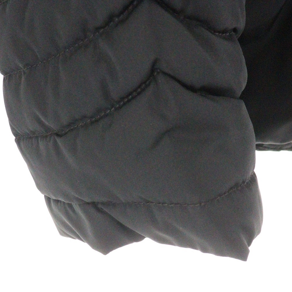 MONCLER(モンクレール) TANZ タンツ ファーフーデッド ジップアップ ダウンジャケット ブラック レディース 46323/90/69839