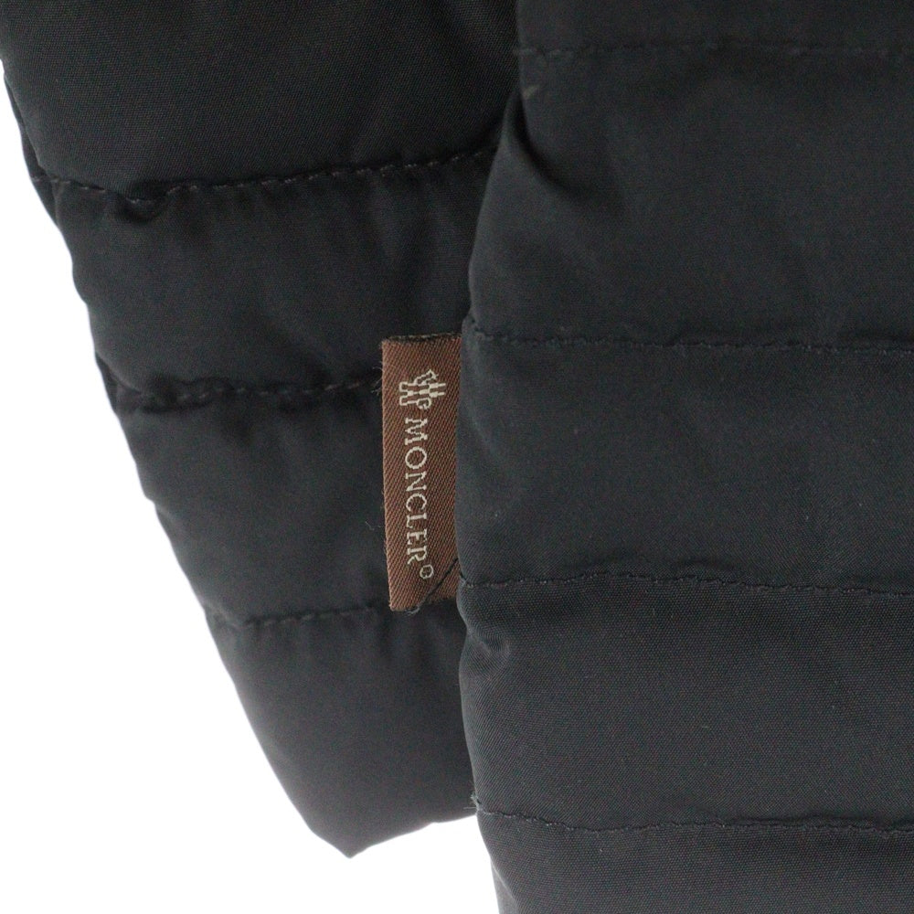 MONCLER(モンクレール) TANZ タンツ ファーフーデッド ジップアップ ダウンジャケット ブラック レディース 46323/90/69839
