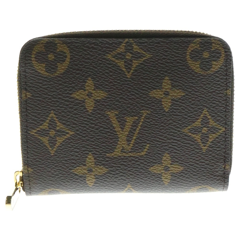 LOUIS VUITTON(ルイヴィトン) モノグラム コインパース コインケース ブラウン ゴールド金具 PVC M60067