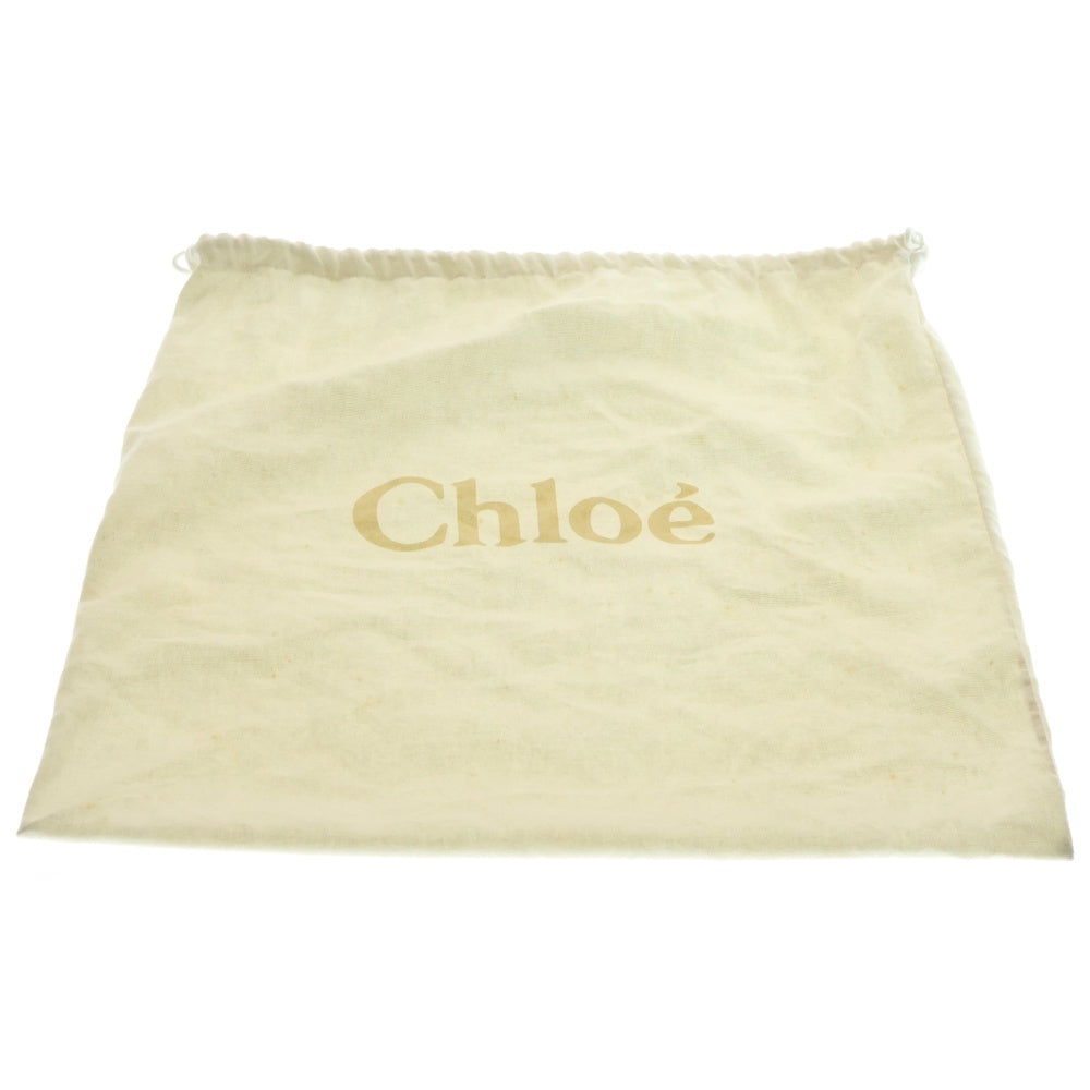 Chloe(クロエ) パラティ 2WAYショルダーバッグ ハンドバッグ ブラウン ゴールド金具 レザー