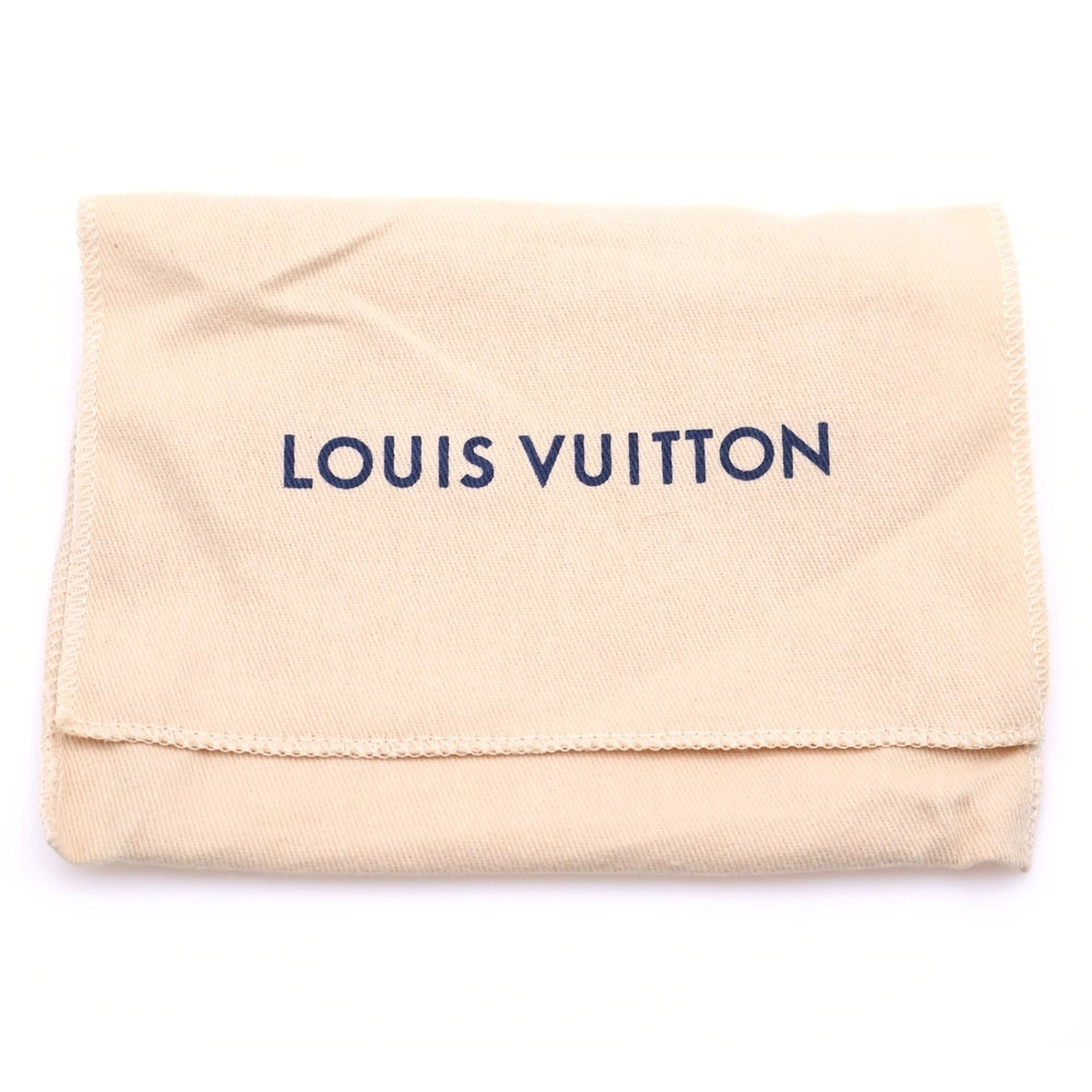 LOUIS VUITTON(ルイヴィトン) モノグラム ポルトフォイユ・ルー コンパクトウォレット 二つ折り財布 ブラック ノワール ゴールド金具 レザー M81599