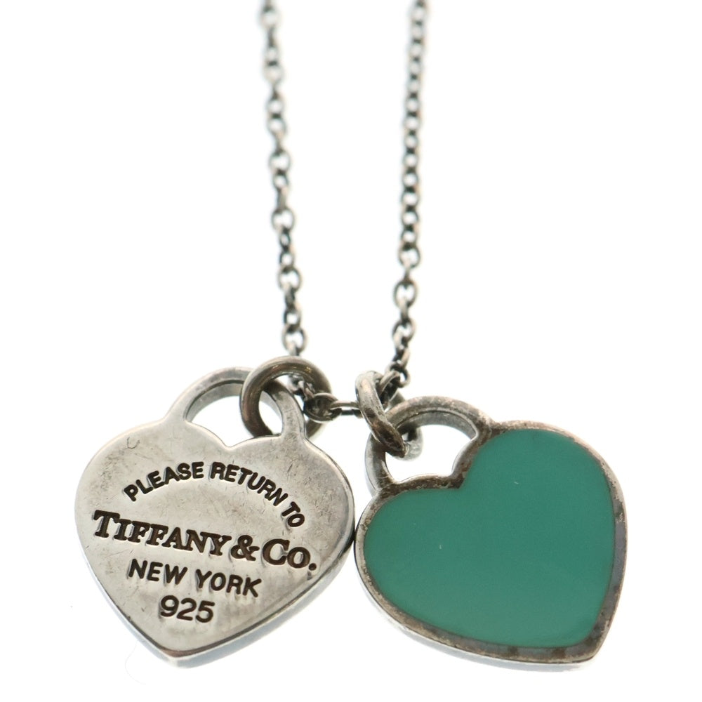 TIFFANY&Co(ティファニー) リターントゥ ダブルハート ネックレス ペンダント シルバー 925 2.7g