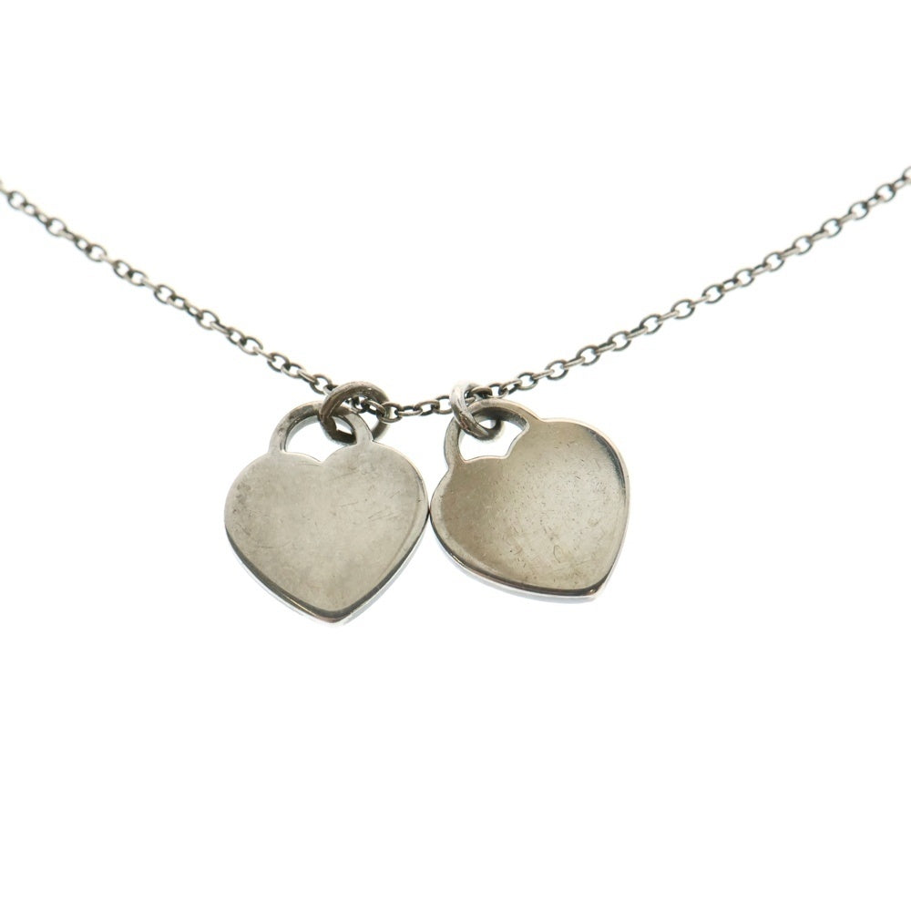TIFFANY&Co(ティファニー) リターントゥ ダブルハート ネックレス ペンダント シルバー 925 2.7g