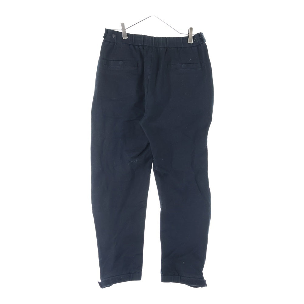 MONCLER(モンクレール) 21AW サイドジップ コットン ジョガーパンツ ブラック G20912A00023