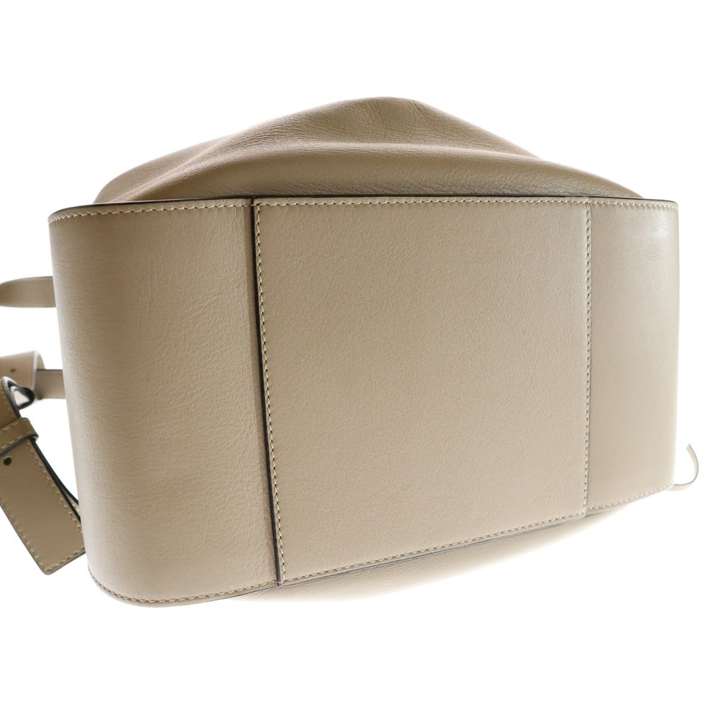 LOEWE(ロエベ) Hammock Bag Small ハンモックバッグ スモール 2WAY レザーハンドバッグ ショルダーバッグ ベージュ レディース
