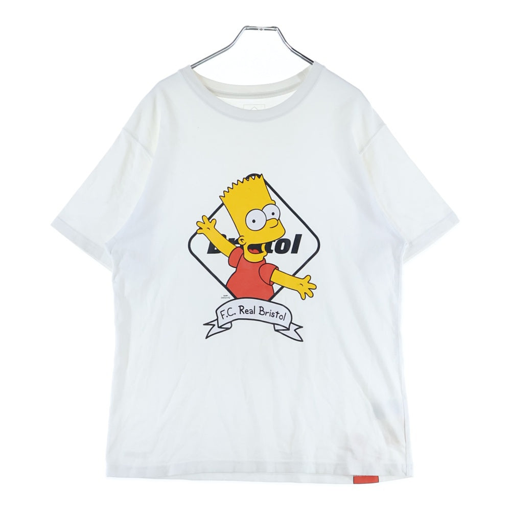 F.C.R.B./F.C.Real Bristol/FCRB(エフシーアールビー/エフシーレアルブリストル) 19SS ×THE SIMPSONS EMBLEM BART TEE ザ シンプソンズ エンブレム バート 半袖Tシャツ FCRB-190133