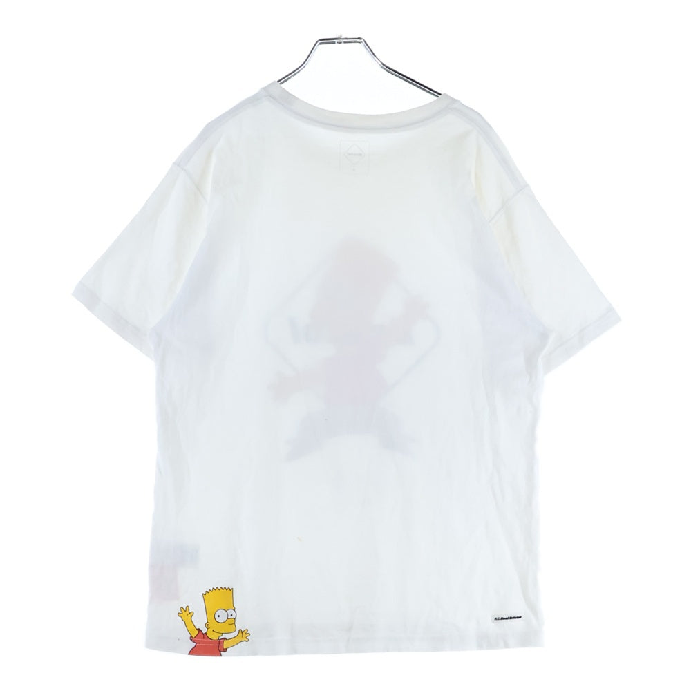 F.C.R.B./F.C.Real Bristol/FCRB(エフシーアールビー/エフシーレアルブリストル) 19SS ×THE SIMPSONS EMBLEM BART TEE ザ シンプソンズ エンブレム バート 半袖Tシャツ FCRB-190133