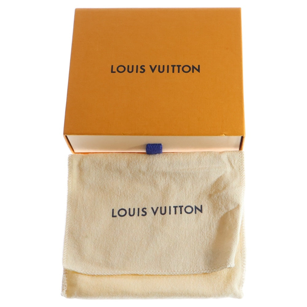 LOUIS VUITTON(ルイヴィトン) ポルトフォイユ ヴィクトリーヌ エピ ノワール レザー コンパクトウォレット 三つ折り財布 シルバー金具 ブラック M62173