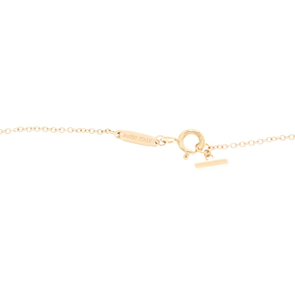 TIFFANY&Co(ティファニー) Tスマイル ミニ ダイヤネックレス Au750 K18 PG ピンクゴールド ペンダント
