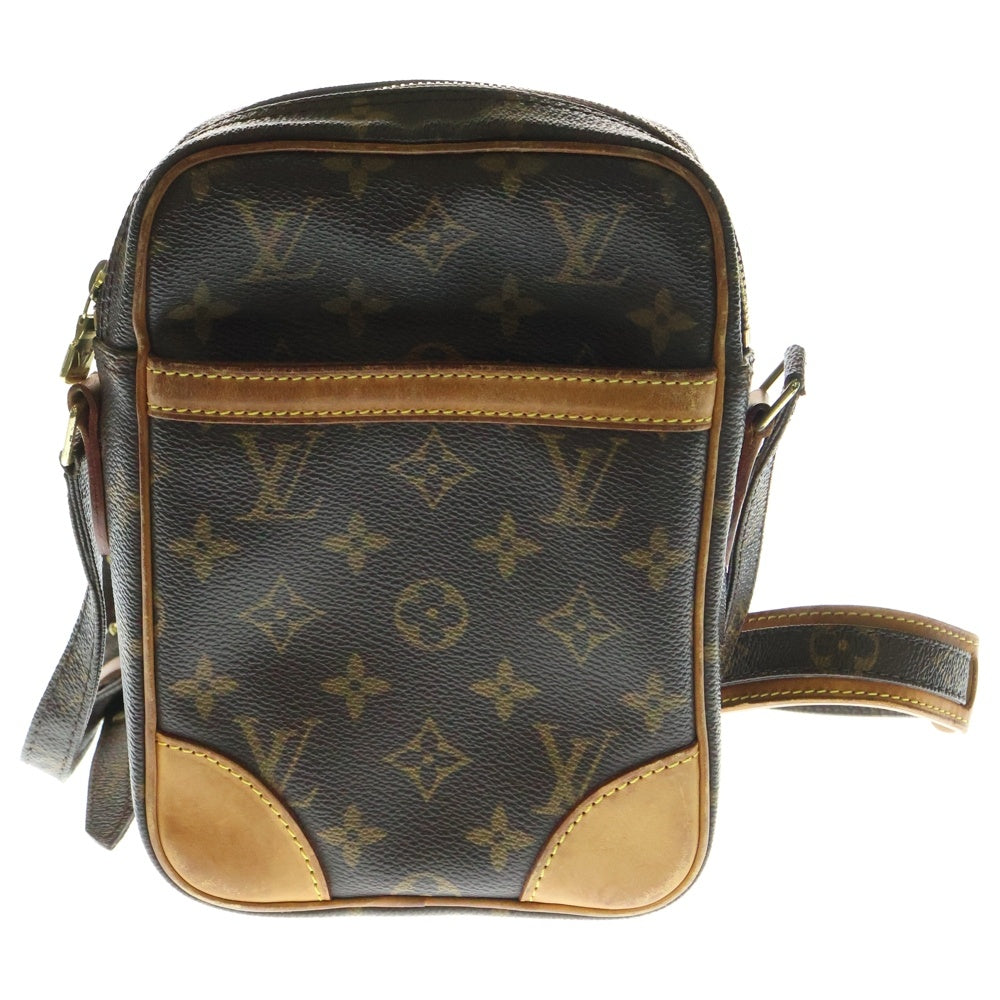 LOUIS VUITTON(ルイヴィトン) モノグラム アマゾン ショルダーバッグ ミニバッグ ブラウン ゴールド金具 レザー×PVC M45236