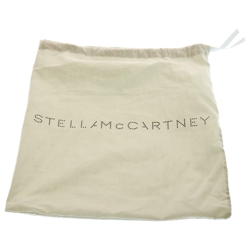 STELLA McCARTNEY(ステラマッカートニー) パンチングロゴ レザーショルダーバッグ ブラック レディース 700073